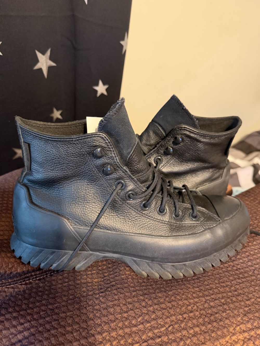 Converse CHUCK TAYLOR AS Lugged Winter 2.0 Cold Shoe, 171427C Mens Size 8 Black
